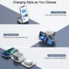 Wireless Charger 3 in 1,RTOPS Magnetic Travel Wireless Charg...