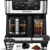 AIRMSEN 12-Cup Programmable Dual Coffee Maker – Single Serve...