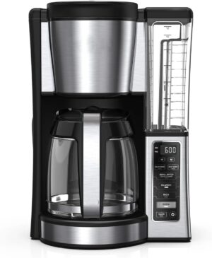 71kLRoC7UnL._AC_SL1500_.jpg Niinja 12-Cup Programmable Coffee Maker, Glass Carafe with C...