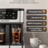 AIRMSEN 12-Cup Programmable Dual Coffee Maker – Single Serve...