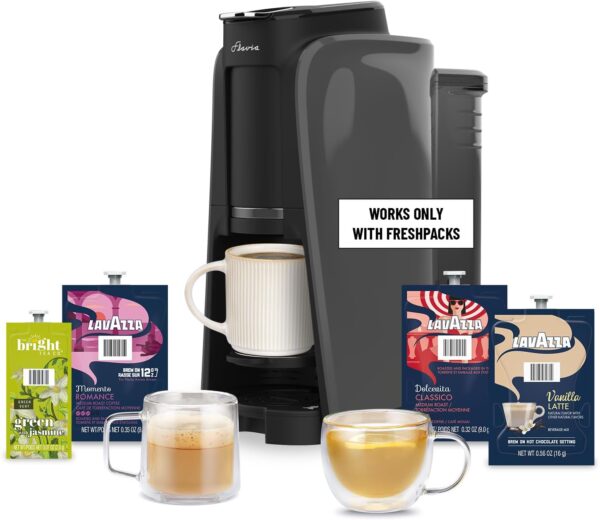 Flavia Aroma Brewer Bundle with 84 Freshpacks and 1 Merchand...
