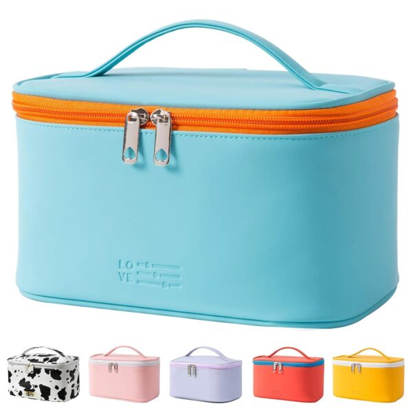Meiyuuo Makeup Bag Large Cosmetic Bags for Women Girls Cute ...