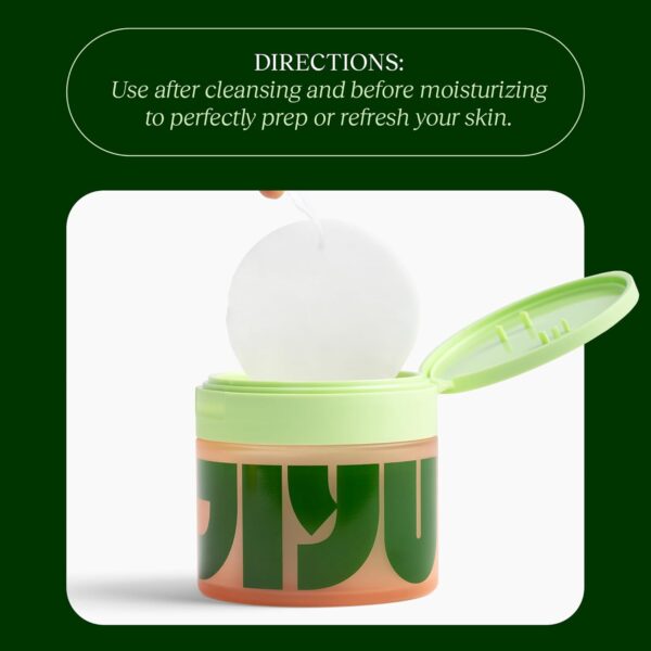 61FkmcIsQCL._SL1500_.jpg JiYu Toning Polish Pads – Korean Skincare for Dark Spots & Dull Skin