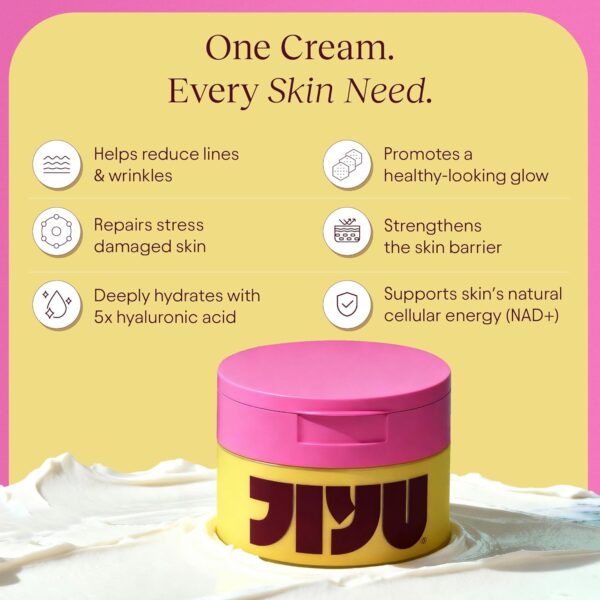 JiYu NAD+ Hydrating Face Moisturizer – Korean Anti-Aging Cre...