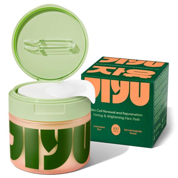 719ij8IcM3L._SL1500_.jpg JiYu Toning Polish Pads – Korean Skincare for Dark Spots & Dull Skin