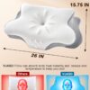Cervical Neck Pillow for Pain Relief – Ergonomic Memory Foam...
