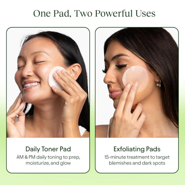 81PE5wf0xFL._SL1500_.jpg JiYu Toning Polish Pads – Korean Skincare for Dark Spots & Dull Skin