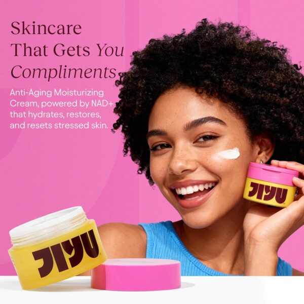 JiYu NAD+ Hydrating Face Moisturizer – Korean Anti-Aging Cre...