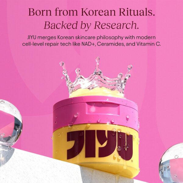 JiYu NAD+ Hydrating Face Moisturizer – Korean Anti-Aging Cre...